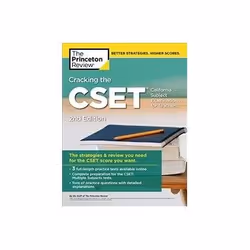 ISBN Cracking the CSET: California Subject Examinations for Teachers, Education, Anglais, 656 pages