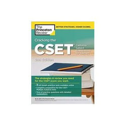 ISBN Cracking the CSET: California Subject Examinations for Teachers livre Education Anglais