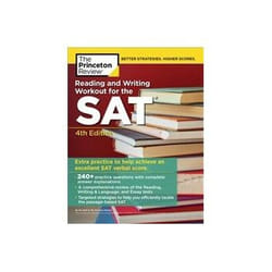ISBN Reading and Writing Workout for the SAT 4e livre Education Anglais