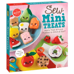KLUTZ Sew Mini Treats, Kit de loisirs créatifs pour enfants, 10 an(s), Multicolore, 1 pièce(s)
