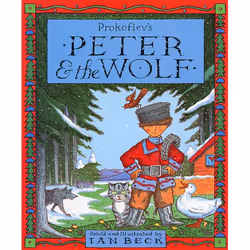 ISBN Peter And The Wolf, Anglais, 32 pages