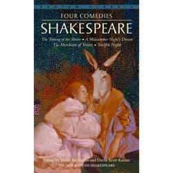 ISBN Four Comedies livre classiques Anglais Édition de poche