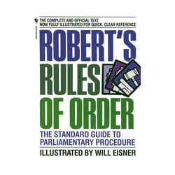 ISBN Robert’s Rules of Order livre Édition de poche