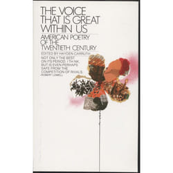 ISBN The Voice That Is Great Within Us livre biographie Anglais Édition de poche