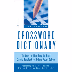 ISBN The Bantam Crossword Dictionary, Édition de poche, 640 pages
