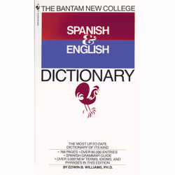 ISBN The Bantam New College Spanish &amp; English Dictionary, Édition de poche, 736 pages