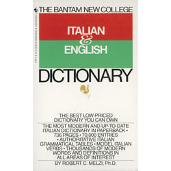 ISBN The Bantam New College Italian & English Dictionary livre Édition de poche