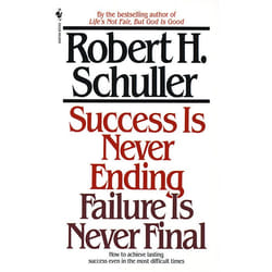 ISBN Success Is Never Ending, Failure Is Never Final livre Édition de poche