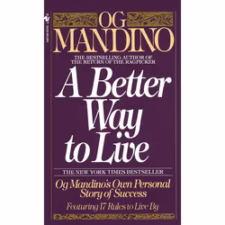 ISBN A Better Way to Live, Édition de poche, 144 pages