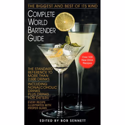 ISBN Complete World Bartender Guide, nourriture & boisson, Anglais, Édition de poche, 464 pages