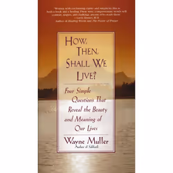 ISBN HOW, THEN, SHALL WE LIVE, Livre broché, 304 pages