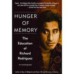 ISBN Hunger of Memory livre biographie Anglais