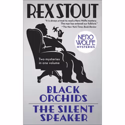 ISBN Black Orchids/The Silent Speaker, Mystère et suspense, Anglais, Livre broché, 496 pages
