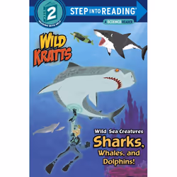 ISBN Wild Sea Creatures: Sharks, Whales and Dolphins! (Wild Kratts), Anglais, Livre broché, 32 pages
