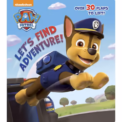 ISBN Let’s Find Adventure! (Paw Patrol), Anglais, Couverture rigide, 12 pages