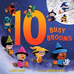 ISBN 10 Busy Brooms, Anglais, Couverture rigide, 32 pages