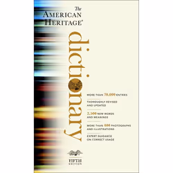 ISBN The American Heritage Dictionary, Édition de poche, 960 pages