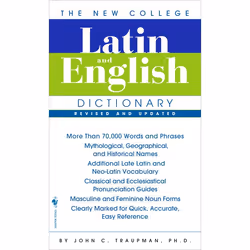 ISBN The New College Latin &amp; English Dictionary, Revised and Updated, Édition de poche, 720 pages