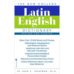 ISBN The New College Latin & English Dictionary, Revised and Updated livre Édition de poche