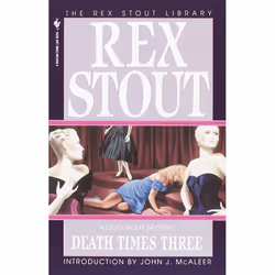 ISBN Death Times Three, Mystère et suspense, Anglais, Livre broché, 256 pages