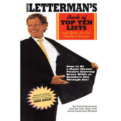 ISBN David Letterman’s Book of Top Ten Lists livre