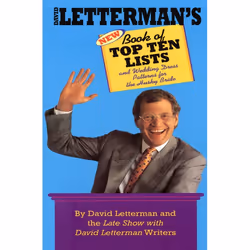 ISBN David Letterman’s New Book of Top Ten Lists, Livre broché, 176 pages