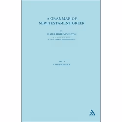 ISBN A Grammar of New Testament Greek, vol 1 (Volume 1: The Prolegomena), Anglais, Couverture rigide, 320 pages