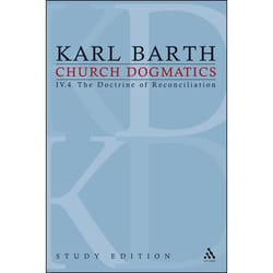 ISBN Church Dogmatics Study Edition 30 (The Doctrine of Reconciliation IV.4) livre Anglais Livre broché 232 pages