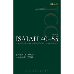 ISBN Isaiah 40-55 Vol 2 (ICC) (A Critical and Exegetical Commentary)