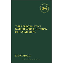 ISBN The Performative Nature and Function of Isaiah 40-55 livre Religion Anglais Couverture rigide