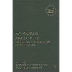 ISBN My Words Are Lovely (Studies in the Rhetoric of the Psalms) livre Religion Anglais Couverture rigide 356 pages