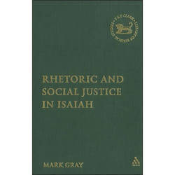 ISBN Rhetoric and Social Justice in Isaiah livre Religion Anglais Couverture rigide