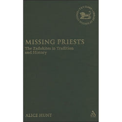 ISBN Missing Priests (The Zadokites in Tradition and History) Couverture rigide