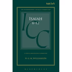 ISBN Isaiah 6-12 (A Critical and Exegetical Commentary), Anglais, Couverture rigide, 808 pages