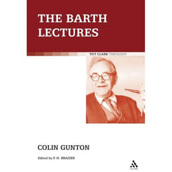 ISBN The Barth Lectures Couverture rigide