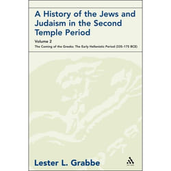 ISBN A History of the Jews and Judaism in the Second Temple Period, Volume 2 (The Coming of the Greeks: The Early Hellenistic Period (335-175 BCE)) Couverture rigide
