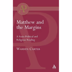 ISBN Matthew and the Margins, Anglais, Livre broché, 658 pages