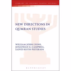 ISBN New Directions in Qumran Studies, Anglais, Couverture rigide, 240 pages