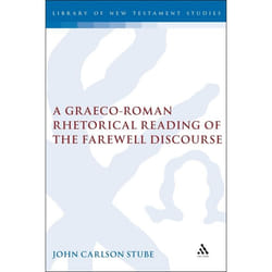 ISBN A Graeco-Roman Rhetorical Reading of the Farewell Discourse livre Anglais Couverture rigide 256 pages