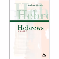 ISBN Hebrews (A Guide), Anglais, Couverture rigide, 136 pages