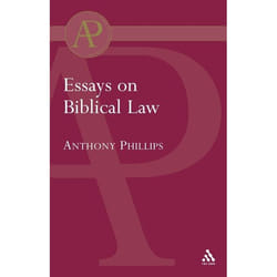 ISBN Essays on Biblical Law livre Anglais Livre broché 312 pages