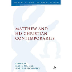ISBN Matthew and his Christian Contemporaries livre Education Anglais Couverture rigide