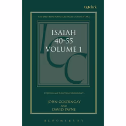 ISBN Isaiah 40-55 Vol 1 (ICC) (A Critical and Exegetical Commentary), Anglais, Couverture rigide, 424 pages