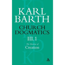 ISBN Church Dogmatics The Doctrine of Creation, Volume 3, Part 1 (The Work of Creation) livre Anglais Livre broché 442 pages
