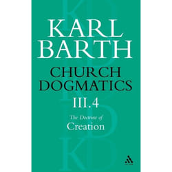ISBN Church Dogmatics The Doctrine of Creation, Volume 3, Part 4 (The Command of God the Creator) livre Anglais Livre broché 720 pages