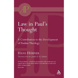 ISBN Law in Paul's Thought