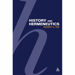 ISBN History and Hermeneutics, Anglais, Livre broché, 176 pages