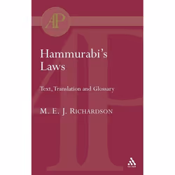 ISBN Hammurabi's Laws (Text, Translation and Glossary), Anglais, Livre broché, 424 pages