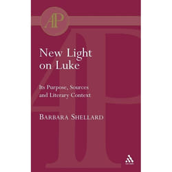 ISBN New Light on Luke (Its Purpose, Sources and Literary Context) livre Anglais Livre broché 346 pages