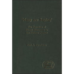 ISBN Many Are Saying (The Function of Direct Discourse in the Hebrew Psalter) livre Religion Anglais Couverture rigide 178 pages